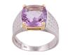 <span class='ref_item'>127 -</span> <span class="object_title">SORTIJA EN PLATA DE LEY Y ORO DE 18KT Y AMATISTA</span>  <p><span class="technical_description">Sortija realizada en plata de ley y oro de 18kt. Con una amatista en talla cojín.<br/>Medida sortija: 14<br/>Ref: SR 6333</span><br>Peso: <span class="PESO_HCES1">4</span> <span class="PESOUMED_HCES1">gr.</span><br></p>