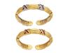 <span class='ref_item'>24 -</span> <span class="object_title">PAREJA DE PULSERAS EN ORO DE 18KT </span>  <p><span class="technical_description">Pareja de pulseras realizadas en oro de 18kt flexibles. Una con rubíes formando sendas cruces y otra con zafiros sobre cruces en oro blanco.<br/>Procedencia: Suárez</span><br>Peso: <span class="PESO_HCES1">113,50</span> <span class="PESOUMED_HCES1">gr.</span><br></p>