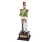 <span class='ref_item'>149 -</span> <span class="object_title">FIGURA "GASTADOR DE INFANTERÍA" EN PORCELANA POLICROMADA</span>   <p><span class="technical_description">Figura realizada en porcelana policromada que representa un gastador de infantería español de 1840. Colocado sobre base de madera lacada y chapa dorada con título.<br/>Medidas base: 31x10cm</span><br></p>