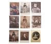 <span class='ref_item'>255 -</span> <span class="object_title">COLECCIÓN DE 9 POSTALES DE LA VIDA PRIVADA Y MILITAR DE NAPOLEÓN BONAPARTE (FRANCIA, FFSS. S. XIX-PPCIOS. S. XX)</span>   <p><span class="technical_description">Colección compuesta por 9 postales verticales que muestran retratos de distinta temática de Napoleón Bonaparte. Algunas a color.<br/>Provienen del Musée de Versailles, Chateau de Malmaison y Musée national napoléonien de I'île d'Aix. Tres de ellas con escritos a tinta y lápiz de distintos remitentes enviados en su día.<br/>Medidas: 8,5x13,5cm</span><br></p>