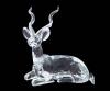 <span class='ref_item'>267 -</span> <span class="object_title">FIGURA DE CRISTAL DE SWAROVSKI REPRESENTADO UN KUDU</span>  <p><span class="technical_description">Figura de cristal de Swarovski representado un kudu (animal africano). "Inspiración Africa" 1994.<br/>Se entrega con caja original</span><br>Peso: <span class="PESO_HCES1">267,50</span> <span class="PESOUMED_HCES1">gr.</span><br></p>