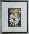 <span class='ref_item'>4 -</span> <span class="object_title">LITOGRAFÍA A COLOR "LA CARA DEL BUFÓN" PARA LA EXPOSICIÓN "67 ACUARELAS-DIBUJOS-GOUACHES DE 1867 A 1971" DE LA SALA GASPAR DE 1974</span>   <p><span class="author">PABLO PICASSO ( Málaga, 1881-Mougins, Francia, 1973)  </span> <br><span class="technical_description">Litografía a color de la obra original "La Cara del Bufón" realizada a carboncillo y acuarela en 9 de enero de 1971. Esta litografía fue publicada en 1974 por la Sala Gaspar den Barcelona con motivo de la exposición celebrada "67 acuarelas-dibujos-gouaches de 1867 a 1971". Con sello en seco Sala Gaspar-Picasso 1968, y marca de agua en ángulo superior derecho.<br/>Enmarcado en madera y cristal.<br/>Medidas marco: 83x79cm</span><br></p>