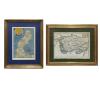 <span class='ref_item'>77 -</span> <span class="object_title">PAREJA DE IMPRESIONES DE MAPAS ANTIGUOS COLOREADOS A MANOS</span>   <p><span class="technical_description">Mapa de Jacobo Castaldo de la peninsula italiana, coloreado a mano.<br/>Mapa francés de una parte del mediterráneo, coloreado a mano.<br/>Enmarcados en madera con cristal. <br/>Medidas amrco: 40x50cm; 43x51cm</span><br></p>
