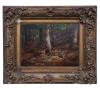 <span class='ref_item'>25 -</span> <span class="object_title">VISTA DE UN BOSQUE (S. XIX)</span>   <p><span class="technique_material">Óleo sobre tabla</span><br><span class="technical_description">Firmado C. R. Wood en el ángulo inferior derecho.<br/>Enmarcado en marco de madera tallada y dorada.<br/>Medidas marco: 44x51,5cm</span><br></p>