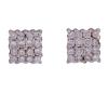 <span class='ref_item'>141 -</span> <span class="object_title">PENDIENTES EN ORO DE 18 KT.Y DIAMANTES</span>  <p><span class="technical_description">Pareja de pendientes realizados en oro de 18 kt. de forma cuadrada, están formados por cuajado de diamantes en talla brillante con peso total aprox(0.45ct)<br/>Cierre: Presión<br/>Ref: 75E717</span><br>Peso: <span class="PESO_HCES1">2,60</span> <span class="PESOUMED_HCES1">gr.</span><br></p>