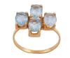<span class='ref_item'>242 -</span> <span class="object_title">SORTIJA EN ORO DE 18 KT. Y PIEDRAS AZULES</span>  <p><span class="technical_description">Sortija realizada en oro de 18 kt, con adorno superior de tres piedras azules en talla oval.<br/>Medida sortija: 19<br/>Peso: 4 gr</span><br></p>