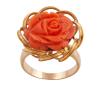 <span class='ref_item'>103 -</span> <span class="object_title">SORTIJA EN ORO DE 18 KT. Y CORAL</span>  <p><span class="technical_description">Sortija realizada en oro de 18 kt. con coral central en forma de flor, y orla calada con forma de pétalos.<br/>Medida sortija: 12</span><br>Peso: <span class="PESO_HCES1">5</span> <span class="PESOUMED_HCES1">gr.</span><br></p>