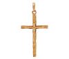 <span class='ref_item'>9 -</span> <span class="object_title">COLGANTE CRUCIFIJO, CRUZ LATINA EN ORO DE 18 KT</span>  <p><span class="technical_description">Colgante , cruz latina con imagen de cristo crucificado realizada en oro de 18kt. Asa para colgar<br/>Medidas: 4 x 2 cm</span><br>Peso: <span class="PESO_HCES1">4,90</span> <span class="PESOUMED_HCES1">gr.</span><br></p>