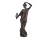 <span class='ref_item'>209 -</span> <span class="object_title">ESCULTURA EN BRONCE DE M. VALENTIN REPRESENTANDO VENUS CON ESPEJO</span>   <p><span class="technical_description">Escultura de dama semidesnuda representando a Venus con espejo ,realizada en bronce con patina oscura, firmada en la base, por su autor M.VALENTIN. Tiene una restauración en el brazo.<br/>Altura: 30 cm<br/> </span><br></p>