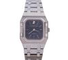 <span class='ref_item'>10 -</span> <span class="object_title">RELOJ DE SEÑORA "AUDEMARS PIGUET" MODELO ROYAL OAK SQUARE, 1980, EN ACERO. CUARZO</span>  <p><span class="technical_description">Reloj de señora "AUDEMARS PIGUET" modelo Royal Oak Square, 1980, realizado en acero. Esfera negra octogonal de aprox 24 mm. Numero marcado en la parte posterior de la caja: B54479<br/>Mecanismo de cuarzo. No funciona.<br/>Peso: 56,5 gr</span><br></p>