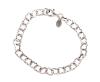 <span class='ref_item'>140 -</span> <span class="object_title">PULSERA " TOUS" OSO MONOGRAN EN PLATA DE LEY 925</span>  <p><span class="technical_description">Pulsera de "TOUS" realizada en plata de ley 925, con eslabón de oso monogran de la firma,<br/>Longitud: 17 cm. Cierre de mosquetón<br/>Peso: 5,2 gr</span><br></p>