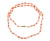 <span class='ref_item'>235 -</span> <span class="object_title">COLLAR CON CORAL, PERLAS CULTIVADAS Y BROCHE EN ORO DE 18 KT</span>  <p><span class="technical_description">Collar largo compuesto por cuentas alargadas de coral alternadas con pequeñas perlas cultivadas. Broche estriado en oro de 18 kl<br/>Cierre: Tubular con pasador interno<br/>Longitud: 60 cm<br/>Peso. 15,4 gr</span><br></p>