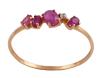 <span class='ref_item'>86 -</span> <span class="object_title">SORTIJA EN ORO DE 18 KT. RUBIES Y CIRCONITA</span>  <p><span class="technical_description">Sortija realizada en oro de 18 kt. con rubíes centrales en talla oval y peso total aprox ( 0.20 ct) y adorno de circonita<br/>Medida sortija: 12<br/>Peso: 0.90 gr</span><br></p>