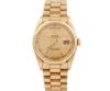 <span class='ref_item'>30 -</span> <span class="object_title">ROLEX PRESIDENT DAY-DATE EN ORO MACIZO DE 18KT. AUTOMÁTICO</span>  <p><span class="technical_description">Reloj Rolex President Oyster Perpetual Day-Date realizado en oro macizo de 18kt. Movimiento automático. Caja de 34mm, calendario del mes a las 3 y de la semana a las 12 en letras en español. Cristal de zafiro. Brazalete de gran longitud (más eslabones que el tamaño habitual). Nº 130043-18238. En estado de marcha. Con caja y documentos.</span><br>Peso: <span class="PESO_HCES1">146,10</span> <span class="PESOUMED_HCES1">gr.</span><br></p>