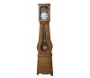 <span class='ref_item'>246 -</span> <span class="description">RELOJ DE PIE </span>  <p><span class="description">Reloj de pie con caja de madera y cristal. La parte central de la caja con forma de guitarra. Con su péndulo y contrapesos. En funcionamiento.<br>Medidas: 228 x 48.5 x 25cm</span></p>