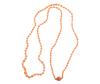 <span class='ref_item'>63 -</span> <span class="object_title">COLLAR DE CORAL Y ORO DE 18 KT</span>  <p><span class="technical_description">Collar de longitud media compuesto por cuentas de coral calibradas aprox ( 3,8 mm), con broche realizado en oro de 18 kt, adornado por cabujón central de coral. Cierre: Caja con lengüeta. Deterioro del enfilado en un lado del broche <br/>Longitud: 66 cm<br/> </span><br>Peso: <span class="PESO_HCES1">12,70</span> <span class="PESOUMED_HCES1">gr.</span><br></p>
