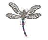 <span class='ref_item'>19 -</span> <span class="object_title">BROCHE LIBELULA ARTICULADO EN PLATA DE LEY 925, CON RUBIES, ESMERALDAS, ZAFIROS Y MARCASITAS</span>  <p><span class="technical_description">Gran broche con forma de libélula realizado en plata de ley 925, con las alas articuladas, que permite moverlas, adorno de rubíes en detalle de ojos y cola, junto a esmeraldas y zafiros en tallas redondas ,cuerpo y alas cuajadas de marcasitas. Cierre: Aguja con mecanismo de seguridad. Medidas: 9 cm x 7 cm<br/> </span><br>Peso: <span class="PESO_HCES1">23</span> <span class="PESOUMED_HCES1">gr.</span><br></p>