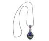<span class='ref_item'>68 -</span> <span class="object_title">COLGANTE CON FORMA DE ANFORA Y CORDON EN PLATA DE LEY 925 CON LAPISLAZULI Y ESMALTES</span>  <p><span class="technical_description">Colgante y cordón realizados en plata de ley 925. El colgante de original diseño en forma de ánfora, con adorno central de cabujón redondo de lapislázuli y esmaltes en colores brillantes, la parte posterior en enrejado o malla rígida. Medidas: 6 cm x 3 cm. El cordón de trenzado bizantino lleva cierre de mosquetón. Longitud: 60 cm</span><br>Peso: <span class="PESO_HCES1">41</span> <span class="PESOUMED_HCES1">gr.</span><br></p>