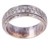 <span class='ref_item'>180 -</span> <span class="object_title">SORTIJA  INFINITY ANTIESTRES  EN ORO DE 18 KT Y DIAMANTES </span>  <p><span class="technical_description">Sortija realizada en oro de 18 kt con diseño móvil antiestrés cuajada de diamantes ,en su parte central y con movimiento , en talla brillante con peso total aprox: 1 ct<br/>Medida sortija: 10<br/>Ref Antigua: 1.77.516</span><br>Peso: <span class="PESO_HCES1">6,90</span> <span class="PESOUMED_HCES1">gr.</span><br></p>