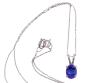 <span class='ref_item'>13 -</span> <span class="object_title">COLGANTE Y CADENA EN ORO DE 18 KT. CON TANZANITA</span>  <p><span class="technical_description">Colgante y cadena realizados en oro de 18 kt. El colgante con una tanzanita en talla oval y peso aprox. 1 ct. Cadena de fino eslabón barbada con cierre de reasa<br/>Longitud: 40 cm</span><br>Peso: <span class="PESO_HCES1">1,5</span> <span class="PESOUMED_HCES1">gr.</span><br></p>