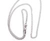 <span class='ref_item'>21 -</span> <span class="object_title">CADENA  EN PLATA DE LEY 925 DE LA MARCA  "AMBERTA"</span>  <p><span class="technical_description">Cadena realizada en plata de ley 925 de la marca "AMBERTA" ( firma en la medallita oval cerca del cierre). Eslabón doble plano. Cierre de mosquetón<br/>Longitud: 45 cm</span><br>Peso: <span class="PESO_HCES1">3,70</span> <span class="PESOUMED_HCES1">gr.</span><br></p>