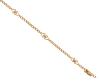 <span class='ref_item'>87 -</span> <span class="object_title">PULSERA EN ORO DE 18 KT. (ESTÁ ROTA)</span>  <p><span class="technical_description">Pulsera realizada en oro de 18 kt. , con diseño intercalando eslabones barbados con formas geométricas de rombos. Está rota cerca del broche<br/>Cierre: Caja con lengüeta y ocho de seguridad</span><br>Peso: <span class="PESO_HCES1">6,8</span> <span class="PESOUMED_HCES1">gr.</span><br></p>