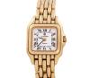 <span class='ref_item'>155 -</span> <span class="object_title">RELOJ DE PULSERA " CYMA "  EN ORO DE  18 KT. MOVIMIENTO DE CUARZO</span>  <p><span class="technical_description">Reloj de pulsera "CYMA", caja y brazalete realizados en oro de 18 kt. Movimiento de cuarzo<br/>Caja de forma cuadrada con bisel y esfera blanca con números romanos. Medida caja aprox. 23 mm .Brazalete en malla tipo Panther. Necesita pila<br/> </span><br>Peso: <span class="PESO_HCES1">36</span> <span class="PESOUMED_HCES1">gr.</span><br></p>