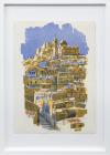 <span class='ref_item'>74 -</span> <span class="object_title">LA CIUDAD ALTA, LITOGRAFÍA  A COLOR FIRMADA POR EL AUTOR MANUEL MUÑOZ BARBERÁN</span>   <p><span class="technical_description">Litografía utilizada para la confección de " La Ciudad Fronteriza ", obra publicada por Rembrandt Ediciones S.A, en el año 1979. Enmarcada en lámina de metacrilato con marco de aluminio y madera en color blanco<br/>Medidas: 52 x 38 cm<br/> </span><br></p>