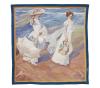 <span class='ref_item'>170 -</span> <span class="description">TAPIZ "PASEO A ORILLAS DEL MAR" DE SOROLLA, REALIZADO POR LA FUNDACIÓN DE GREMIOS </span>  <p><span class="description">Tapiz realizado por la 'Fundación de Gremios. Industrias Artísticas Agrupadas'. Reproduce la obra original de Joaquín SOROLLA, titulada "paseo a orillas del mar". Con el logo de la fundación y el año de fabricación, 1987, en la parte baja del lateral derecho del tapiz. Al dorso etiqueta de dicha fundación. Medidas: 127cm x 120cm x 152cm.</span></p>
