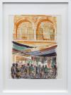 <span class='ref_item'>67 -</span> <span class="description">"LOS MERCADOS" </span>  <p><span class="author">MANUEL MUÑOZ BARBERÁN (1921 - 2007)</span> <br><span class="technique_material">Litografía a color sobre papel guarro</span><br><span class="technical_description">Litografía utilizada para la confección de "La Ciudad Fronteriza", obra publicada por Rembrandt Ediciones S.A, en el año 1979, que representa la ciudad de Lorca. Firmada a mano en lápiz por el autor en el ángulo inferior derecho. Enmarcada en marco de madera de color blanco y metacrilato. Medidas litografía: 52cm x 38cm. Medidas con marco: 72cm x 52cm.</span><br></p>