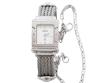 <span class='ref_item'>96 -</span> <span class="object_title">RELOJ " PHILIPPE CHARRIOL "  CAJA  EN PLATA Y BRAZALETE DE PALADIO. CUARZO</span>  <p><span class="technical_description">Reloj " PHILIPPE CHARRIOL "suizo  con caja rectangular de aprox. 20 mm x 22 mm con fondo blanco y números romanos en las VI Y XII. Parte posterior de la caja aparecen las grabaciones con los números: 6007909       97.4857  sterling silver waterresintant.<br/>Brazalete de paladio con diseño clásico de cuatro cordones trenzados y cierre de mosqueton con cadena colgante de eslabones calabrote. Señales de uso<br/> En estado de marcha<br/> </span><br>Peso: <span class="PESO_HCES1">51,4</span> <span class="PESOUMED_HCES1">gr.</span><br></p>