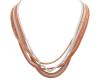 <span class='ref_item'>58 -</span> <span class="object_title">SEIS COLLARES EXTRALARGOS  DE METAL, DOS DORADOS, DOS PLATEADOS Y DOS ROSADOS</span>  <p><span class="technical_description">Lote compuesto por 6 collares extra largos realizados en metal, con diseño de cordón de malla tubular. Dos de ellos dorados, dos plateados y dos rosados. Longitud: 120 cm ( todos, los 6)</span><br>Peso: <span class="PESO_HCES1">108,50</span> <span class="PESOUMED_HCES1">gr.</span><br></p>
