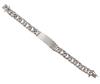 <span class='ref_item'>70 -</span> <span class="object_title">PULSERA EN PLATA DE LEY 925 CON PLACA PARA GRABACIÓN Y ESLABÓN CUBANO</span>  <p><span class="technical_description">Pulsera realizada en plata de ley 925, con diseño clásico de placa rectangular alargada con terminación mate para poner grabación y bisel facetado y en brillo, con cadena de eslabones cubanos. Cierre: Caja con lengüeta y ocho de seguridad, incorpora arandela para poner cadena de seguridad. Medidas: longitud 21 cm , ancho 1,4 cm</span><br>Peso: <span class="PESO_HCES1">46,8</span> <span class="PESOUMED_HCES1">gr.</span><br></p>