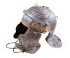 <span class='ref_item'>157 -</span> <span class="object_title">REPRODUCCIÓN DE CASCO ROMANO.</span>   <p><span class="technical_description">Casco de legionario romano del siglo I d. C. de tipo gálico, inspirado en un ejemplar encontrado en Augsburgo (Alemania). Realizado en acero, latón y cuero en tamaño natural.</span><br></p>