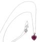 <span class='ref_item'>37 -</span> <span class="object_title">COLGANTE Y CADENA EN ORO DE 18 KT. CON GRANATE RODOLITA</span>  <p><span class="technical_description">Colgante y cadena realizados en oro de 18 kt. El colgante con granate rodolita central en talla corazón engastada en garras y peso aprox. de 1.50 ct. Cadena de fino eslabón barbado y cierre con reasa. Longitud: 40 cm<br/> </span><br>Peso: <span class="PESO_HCES1">1,40</span> <span class="PESOUMED_HCES1">gr.</span><br></p>