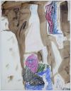 <span class='ref_item'>53 -</span> <span class="description">"SIN TÍTULO (I)", 1986 </span>  <p><span class="description">FRANCISCO LEIRO (Pontevedra, 1957) <br>Técnica mixta sobre cartulina<br>Firmada y fechada en 1986 por el autor en el ángulo inferior derecho.<br>Enmarcada con marco metálico blanco y cristal. Medidas con marco: 71.5 x 54.5cm</span></p>