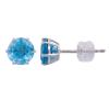 <span class='ref_item'>145 -</span> <span class="object_title">PENDIENTES EN ORO DE 18 KT. CON TOPACIOS SWISS BLUE</span>  <p><span class="technical_description">Pareja de pendientes realizados en oro de 18 kt. dormilonas, formados por topacios Swiss Blue en talla redonda engastados en garra con peso total aprox. 2.20 ct.<br/>Cierre: Presiones de silicona con oro en el centro</span><br>Peso: <span class="PESO_HCES1">1,05</span> <span class="PESOUMED_HCES1">gr.</span><br></p>