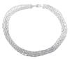 <span class='ref_item'>102 -</span> <span class="object_title">GARGANTILLA EN PLATA DE LEY 925 CON DISEÑO DE MALLA PLANA TRENZADA</span>  <p><span class="technical_description">Gargantilla realizada en plata de ley 925, con diseño de malla trenzada de hilos planos que dan flexibilidad y movimiento formando una red. Cierre: Mosquetón<br/>Longitud: 50 cm</span><br>Peso: <span class="PESO_HCES1">37,60</span> <span class="PESOUMED_HCES1">gr.</span><br></p>