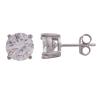 <span class='ref_item'>176 -</span> <span class="object_title">PENDIENTES EN PLATA DE LEY 925 CON MOISSANITAS ( DE APROX. 2 CT CADA UNA)</span>  <p><span class="technical_description">Pareja de pendientes realizados en plata de ley 925, de estilo dormilonas  están compuestos por dos moissanitas en talla brillante engastadas en garra con un peso aprox. cada una de ellas de 2 ct. Peso total aprox.de las dos: 4 ct.<br/>Cierre: Presión</span><br>Peso: <span class="PESO_HCES1">2,30</span> <span class="PESOUMED_HCES1">gr.</span><br></p>
