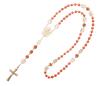 <span class='ref_item'>93 -</span> <span class="object_title">ROSARIO EN ORO DE 10 KT. Y CUENTAS DE CORAL</span>  <p><span class="technical_description">Rosario antiguo realizado en oro de 10 kt. con adorno de cuentas facetadas de coral y detalles de filigrana con bonitos motivos calados<br/>Longitud: 39 cm</span><br>Peso: <span class="PESO_HCES1">21</span> <span class="PESOUMED_HCES1">gr.</span><br></p>