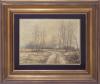 <span class='ref_item'>7 -</span> <span class="object_title">"PAISAJE"</span>   <p><span class="author">Juan Antonio FALCÓ (Madrid, 1947)</span> <br><span class="technique_material">Óleo sobre lienzo</span><br><span class="technical_description">La obra representa un paisaje destacando un camino solitario con árboles alrededor. <br/>Firmado por el autor en el ángulo inferior izquierdo<br/>Enmarcado en madera trabajada con ligeros toques dorados. Medidas: 47 x 55cm con marco. 26 x 33cm el lienzo</span><br></p>