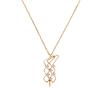 <span class='ref_item'>98 -</span> <span class="object_title">COLGANTE Y CADENA EN ORO DE 18 KT. CON DIAMANTES</span>  <p><span class="technical_description">Colgante con cadena realizados en oro de 18 kt. El colgante con original diseño calado y adorno de diamantes en talla brillante con peso total aprox. 0.25 ct.<br/>Cadena de eslabón barbado y cierre de mosquetón.<br/>Longitud: 45 cm</span><br>Peso: <span class="PESO_HCES1">4,60</span> <span class="PESOUMED_HCES1">gr.</span><br></p>
