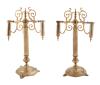 <span class='ref_item'>116 -</span> <span class="object_title">PAREJA DE CANDELABROS DE ESTILO IMPERIO FRANCÉS (S.XIX).</span>   <p><span class="technical_description">Pareja de candelabros realizados en bronce dorado que presentan un fuste acanalado y tres puntos de luz. El diseño cuenta con una base ornamentada con forma redonda y tres patas sobre las que se sostienen.<br/>Medidas: 47.5 cm altura</span><br></p>