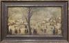 <span class='ref_item'>11 -</span> <span class="object_title">REPRODUCCIÓN DE LA OBRA ORIGINAL DE PIETER BRUEGHEL EL JOVEN (1564-1637/38)</span>   <p><span class="author">Seguidor de Pieter II BRUEGHEL 'el Joven' (1564-1637/38)</span> <br><span class="technique_material">Óleo sobre tabla.</span><br><span class="technical_description">Reproducción de la obra original "Paisaje invernal con patinadores y trampa para pájaros" del autor Pieter Brueghel el Joven. Ligeros desperfectos en la tabla, concretamente en la esquina inferior derecha.<br/>Enmarcado en un marco de madera en tonos parcialmente dorados. Medidas con marco: 62 x 100cm </span><br></p>