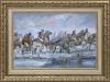 <span class='ref_item'>58 -</span> <span class="object_title">"EL PASO DEL BERESINA"</span>   <p><span class="author">JOSÉ PUENTE (Medina del Campo, 1928 - Madrid, 2002)</span> <br><span class="technique_material">Óleo sobre lienzo</span><br><span class="technical_description">La obra representa una escena de batalla napoleónica, específicamente el cruce del río Beresina durante la retirada de Rusia. Firmado en el ángulo inferior izquierdo.<br/>Enmarcado en un bonito marco de madera tallada en tonos dorados y paspartú beige. Medidas con marco: 91 x 121cm</span><br></p>