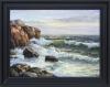 <span class='ref_item'>59 -</span> <span class="description">"ATARDECER EN EL ACANTILADO" </span>  <p><span class="description">Rudolf WEBER (1872-1949) Óleo sobre lienzo La obra representa un paisaje marino con olas rompiendo contra las rocas. Firmado en el ángulo inferior derecho. También firmado por el autor en la trasera del lienzo. Enmarcado en un importante marco de madera negra. Medidas con marco: 95.5 x 120.5cm</span></p>