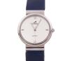 <span class='ref_item'>12 -</span> <span class="object_title">RELOJ PULSERA UNISEX "CECCINI" CAJA DE ACERO Y CORREA DE TEXTIL Y ACERO. MOVIMIENTO DE CUARZO JAPONES</span>  <p><span class="technical_description">Reloj de pulsera unisex "CECCINI" con caja de acero, esfera con fondo de color plata, diámetro aprox. 34 mm. Correa de textil azul marino y cierre con eslabones rectangulares próximos en acero.<br/>Movimiento de cuarzo japones. En estado de marcha</span><br>Peso: <span class="PESO_HCES1">44,6</span> <span class="PESOUMED_HCES1">gr.</span><br></p>