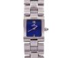<span class='ref_item'>1 -</span> <span class="object_title">RELOJ PULSERA DE SRA."CECCINI" CON CAJA Y BRAZALETE EN ACERO. MECANISMO DE CUARZO JAPONES. WATERRESISTANT 30M</span>  <p><span class="technical_description">Reloj de pulsera de Sra."CECCINI" con caja y brazalete en acero. Caja rectangular con medidas aprox. 25 mm, x 20 mm. Fondo de color azul cobalto con agujas y solo dos indices en número romanos, plateados. Adorno de oníx en la corona. Brazalete de eslabones articulado.<br/>Mecanismo de cuarzo japones .Waterresintant 30M. Nº 55-3094. En estado de marcha</span><br>Peso: <span class="PESO_HCES1">85,30</span> <span class="PESOUMED_HCES1">gr.</span><br></p>