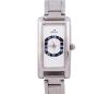 <span class='ref_item'>28 -</span> <span class="object_title">RELOJ PULSERA DE SRA."CECCINI" CON CAJA Y BRAZALETE EN ACERO. MOVIMIENTO DE CUARZO JAPONES</span>  <p><span class="technical_description">Reloj de pulsera de Sra. "CECCINI" con caja rectangular y brazalete integrado en acero.<br/>Caja rectangular con medidas aprox. 38 mm, x 18 mm. fondo de color plateado con un bisel interior en negro con números romanos y agujas en plateado. Brazalete de eslabones articulado.<br/>Movimiento de cuarzo japones. En estado de marcha</span><br>Peso: <span class="PESO_HCES1">43,30</span> <span class="PESOUMED_HCES1">gr.</span><br></p>
