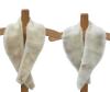 <span class='ref_item'>176 -</span> <span class="object_title">LOTE DE 2 CUELLOS DE LOMOS DE VISÓN EN COLOR BLANCO Y TONO CREMA</span>   <p><span class="technical_description">Lote compuesto por dos cuellos realizados en lomos de visón en tonos blanco y crema. De tamaño medio. Bonitos colores muy combinables. El de color crema con forro interior satinado en el mismo color. El de color blanco no lleva forro interior.</span><br></p>